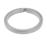 CIYODO Portachiavi Uomo Anello in Titanio Leggero e Compatto Design Classico e Resistente Accessorio Auto e Borsa con Anello Portachiavi Pratico e Decorativo Idea Regalo Uomo