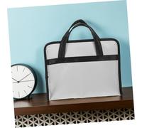 CIYODO Portadocumenti Ignifuga per e Viaggio Valigetta Business Resistente Al con Serrature Organizer con Scomparti Multipli per Laptop Timbri e Materiale Personale Grigio