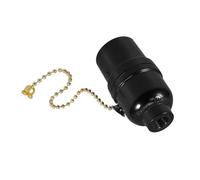 CIYODO Portalampada Con Interruttore Strappo in Materiale Isolante Base Lampada Catena Per Soffitto Adattatore Per Sostituzione Portalampada Corda Parti Per Lampada