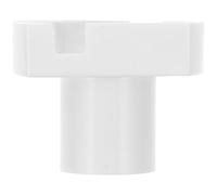 CIYODO Portalampada E12 Bianco in Abs e Rame Installazione Facile e Portatile, Base per Lampadina E12 per Uso Domestico e Sostituzione Lampade