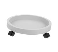 CIYODO Portavaso Resistente con Ruote Vassoio Mobile per Fioriere Base Girevole per Piante da Esterno Design Traspirante e Protettivo per Facile Spostamento e Utilizzo