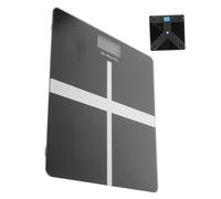 CIYODO Precisa Ricaricabile USB Nero Gestione Peso Corpo Misurazione Design Elegante e Resistente