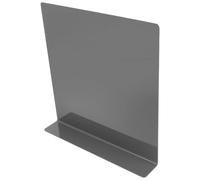 CIYODO Protezione Splash per Lavello PVC Grigio con Nastro Doppio Faccia Paraschizzi Flessibile per Cucina Bagno e Ristoranti Antispruzzo e Barriera d Acqua per Lavandino Manuale