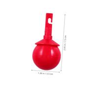 CIYODO Puntale Rotante Sfera per Bastone Guida Ciechi Accessorio in Plastica Resistente per Bastone Gancio Supporto Stabile per Donne e Anziani Ipovedenti Uso Ed