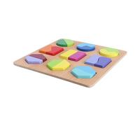 CIYODO Puzzle Educativo in Legno Per Ragazzo Ragazza Ragazza Board Geometrico Cognitivo Con Forme Colorate Gioco Montessori Per Sviluppo Abilità Motorie e Logica Forme