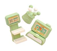 CIYODO Registratore Cassa Miniatura Lecca-lecca Set Casa Bambole Simulazione Giocattolo Supermercato Leggero Compatto
