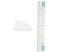 CIYODO Righello per Disegnare Pentagrammi in Plastica, Righello per Parallele, Set 1 Pezzo, per Studenti, per Progetti Creativi