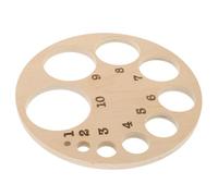 CIYODO Ruota di Legno per Dilatazione Cervicale 10 Cm Modello Anatomico Ostetrico Didattico per Corsi di Educazione al Parto e Formazione Medica