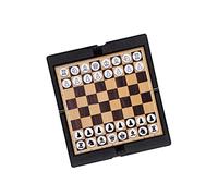 CIYODO Scacchiera Pieghevole per Dama Scacchiera Dama di Gioco Classico Portatile Magnetici Leggero e Resistente per Adulti e Ragazzo Ragazza Casa