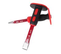 CIYODO Scalpelli Da Muratore Con Paramano Antiscivolo e Protezione Mani Scalpelli Da Demolizione e Incisione Per Calcestruzzo e Utensili Ergonomici Resistenti