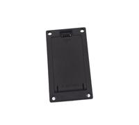 CIYODO Scatola Per Batteria Da Porta Batterie Per Chitarra Basso e Ukulele Vano Batteria Nero e Custodia Durevole