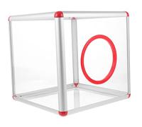 CIYODO Scatola Raccogli Biglietti Trasparente in Acrilico Box Lotteria Robusto e Capiente Per Estrazioni Donazioni e Eventi Aziendali Usata Come Scatola Suggerimenti Per Giochi in Ufficio