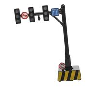 CIYODO Semaforo Giocattolo e Mini Lampione Stradale per Bambini, Decorazione Realistica Compatta e Leggera per Giochi Educativi e Scene Creative