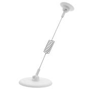 CIYODO Set da 5 Porta Cartellini Prezzi Clip e Base Rotonda Stabile, Supporto Pubblicitario per Etichette da Supermercato e Ristoranti, Espositore Portacarta Leggero e Portatile