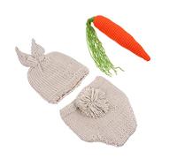 CIYODO Set Di Accessori Per Foto Per Bambini Di Cento Giorni Da Coniglio Per Scattare Foto Realizzati in Materiale Comodo E Confortevole