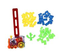 CIYODO Set Di Domino Giocattolo A Forma Di Treno Per Bambini Educativo Divertente Mattoncini Colorati Per Migliorare La Concentrazione Creatività