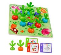 CIYODO Set Di Giocattoli Di Memoria in Legno E Carta Per Bambini Piccoli Gioco Da Tavolo Logico Di Abbinamento Per Sviluppo Cerebrale E Capacità Di Concentrazione