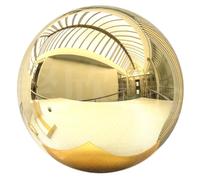 CIYODO Sfera Luminosa in Sfera Decorativa Riflettente Colorata Per Giardino Cortile o Prato Opera d Arte Durevole