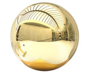 CIYODO Sfera Specchiata Oro Riflettente da Giardino in Acciaio Inossidabile per Decorare Prato Design Semplice