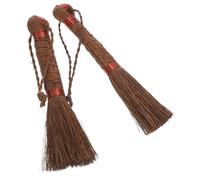 CIYODO Spazzola Per Bonsai in Fibra Naturale Portatile Per Pulizia Vaso Di Fiori Multifunzione, Scopa Naturale Per Giardino, Pulizia e Delicata Di Fioriere e Piante in Casa