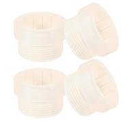 CIYODO Stabilizzatore Filettato per Palo Ombrellone da Piscina 4 Pezzi Adattatore Regolabile per Patio e Giardino Inserto Resistente alle Intemperie per Ombrelloni da Esterno