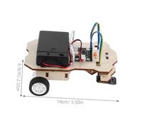 CIYODO Stem Kit Meccanico Auto Elettrica da Te per Intelligente con Tracciamento Compatibile con Software Programmazione Educativo per Progetti Scolastici e Attività