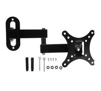 CIYODO Supporto da Parete per TV A Schermo Piatto Fisso Supporto per Monitor per Computer 5° 8° Rotazione 90°