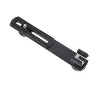 CIYODO Supporto per Flash Doppia Testa Staffa per Luce di Riempimento in Lega di Alluminio Barra di Montaggio Microfono per Trasmissioni in Diretta e Streaming Professionale