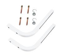 CIYODO Supporto Per Schermo Di Proiezione in Metallo 2 Pezzi Con Gancio Regolabile Compatibile Per Schermi Di Proiezione Manuale A Scomparsa Spettro