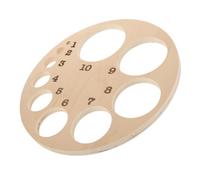 CIYODO Tabella di Dilatazione Cervicale in Legno per Corsi di Educazione al Parto Ruota di Posizione Fetale, Modello Anatomico Didattico per Studenti, Medici e Ostetriche, Ausilio