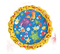 CIYODO Tappetino Da Gioco Ad Acqua in Pvc Spruzzatore D'acqua Design Cartoni Animati Per Ragazzo Ragazza E Giocattoli Vasca Da Bagno Pieghevole E Sicuro Per Esterno