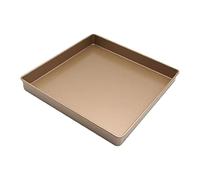 CIYODO Teglia Quadrata Antiaderente per Forno Teglia per Pizza E Dolci per Casa E Cucina Conduzione Uniforme del Calore Facile da Pulire