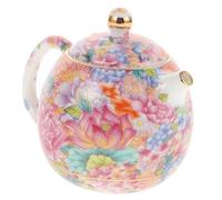 CIYODO Teiera Ceramica Piccola Stile Cinese Per Infusione Di Tè Perfetta Per Casa Ufficio e Ristoranti Teaware Facile Da Pulire e Adatta Tè Sfusi e Bustine