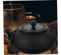CIYODO Teiera in Ghisa Giapponese Infusore in Inox e Capacità per Stovetop Distribuzione Uniforme del Calore Design per Tè in Compagnia