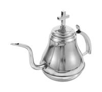 CIYODO Teiera Vintage Acciaio Inossidabile per Induzione Kettle Retro Robusta Uso Design Raffinato e Facile da Trasportare