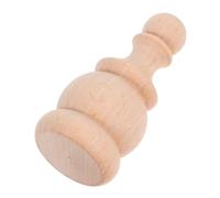 CIYODO Terminali in Legno Grezzo Per Mobili e Tende, Pomelli Decorativi Intagliati in Legno Massello Stile Ponte Romano, Accessori Per Artigianato Fai Da Te e Decorazione Interni