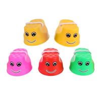 CIYODO Trampoli per 5 Pezzi in Plastica Resistenti e Sicuri, Giocattolo Sportivo per Allenamento Dell’assetto e Coordinazione, Adatti per Gioco Creativo e Attività All’aperto