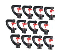 CIYODO Ugelli per Irrigazione Tipo G 180 Gradi Rotanti per Prato e Giardino, Set da 20 Pezzi in Plastica Resistente, Irrigatore d'Acqua Automatico per Patio e Cura del Prato