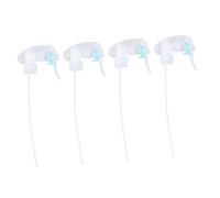 CIYODO Ugelli Spruzzatori a Grilletto 4 Pezzi, Testine Di Spruzzo Trasparenti in Plastica Per Sostituzione Bottiglia Spray, Accessori Pratici Per Pulizia Casa e Giardinaggio