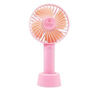 CIYODO Ventilatore Mini Portatile Ricaricabile USB Ventilatore da Scrivania e Mano con Modalità e Facile da Trasportare per Scuola e Attività All Aperto Rosa