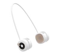 CIYODO Ventilatore Portatile Da Collo Senza Foglie Ricarica Usb Mini Ventilatore Da Collo Pieghevole A 3 Livelli Raffrescatore D'aria Per Esterni E Interni