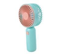 CIYODO Ventilatore Portatile Ricaricabile USB Mini Ventilatore Mano Compatto e Leggero per Viaggi e Attività All Aperto Design Ergonomico e Facile da Trasportare