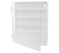 CIYODO Vetrina Display Acrilica Ripiani Trasparente per Modellini Auto e Miniature Organizer da Parete e Scrivania Antipolvere Scaffale Multistrato per Collezioni e Adulti