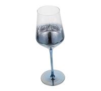 CIYODO Vino Blu Tema Bicchiere per Feste e Matrimoni Vetro Premium Resistente Design Liscio Bordi Regalo per Speciali
