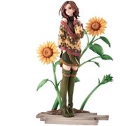 Ciyoulio Anime Girl Figura Nana Komatsu Girasole Scultura Anime, Statua Decorazione Camera Manga Desktop Figure Grandi Anime