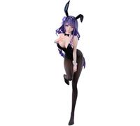 Ciyoulio Anime Raiden Shogun Figura Bunny Girl Action Figure Statue Game Standing Character Model PVC Statue Desk Decoration Ornamenti Regalo 25CM