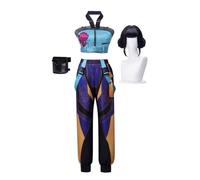 Ciyoulio Costume cosplay Rumi Mira/Zoey, uniforme per giochi di ruolo, abbigliamento cosplay anime, set completo per Halloween, comic-con, spettacoli teatrali