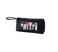Ciyoulio Isagi Yoichi Astuccio Anime Bachira Meguru Astuccio Seishiro Nagi Grande Capacità Astuccio Student Pen Pouch Multicolore Unisex, 21 x 4,7 x 9,5 cm, Nero 7, 21*4.7*9.5cm, Cartella