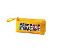 Ciyoulio Isagi Yoichi Astuccio Anime Bachira Meguru Astuccio Seishiro Nagi Grande Capacità Astuccio Student Pen Pouch Multicolore Unisex, 21 x 4,7 x 9,5 cm, Giallo 6, 21*4.7*9.5cm, Cartella