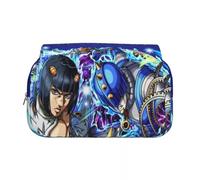 Ciyoulio JJBA Astuccio Iggy/Star Platinum a doppio strato con stampa 3D portapenne astuccio per studenti astuccio per cancelleria astuccio per cancelleria astuccio per la scuola regalo, Tipo 6., 21